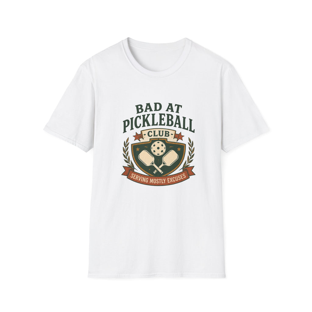 Bad at Pickleball Club T-Shirt